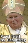 Papst feiert 80. Geburtstag