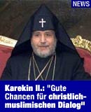 Katholikos Karekin II. / Bild: APA