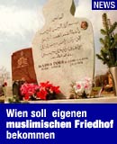 Muslimisches Grab am Wiener Zentralfriedhof / Bild: APA