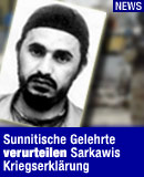 Irak: Sunnitische Gelehrte verurteilen Sarkawis Kriegserklrung / Bildquelle: EPA / Montage: religion.ORF.at